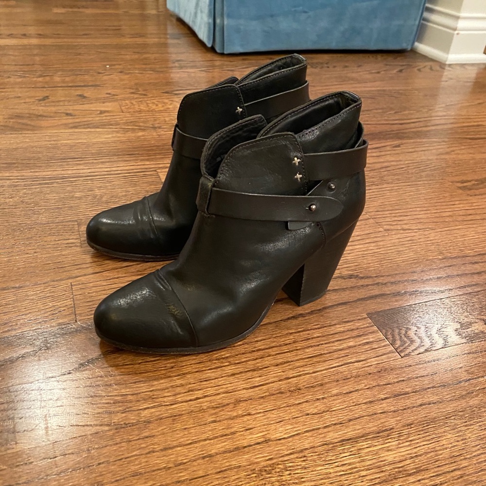 Rag & Bone Harrow Booties - black
